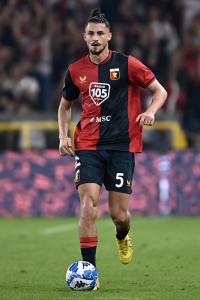 Db Genova 08/10/2022 - campionato di calcio serie B / Genoa-Cagliari / foto Daniele Buffa/Image Sport
nella foto: Radu Dragusin