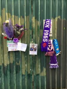 Il saluto di Firenze ad Astori