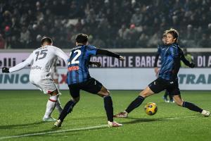 Db Bergamo 09/12/2023 - campionato di calcio serie A / Atalanta-Milan / foto Daniele Buffa/Image Sport nella foto: gol Luka Jovic