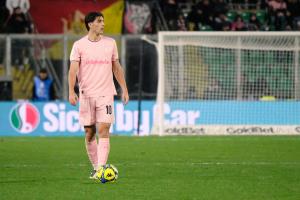 Palermo, Italy, 18 January 2026. Renzo Barbera Stadium, Palermo vs Spezia, match valid for the 2025/2026 Serie B championship. In the photo: Filippo Ranocchia (Palermo FC)