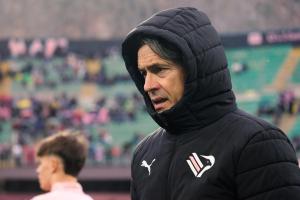 Palermo, Italia, 7 febbraio 2026. Stadio Renzo Barbera, Palermo vs Empoli, match valido per il campionato di Serie B 2025/2026. Nella foto: Filippo Inzaghi (Palermo FC)
