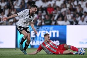 Mp La Spezia 01/06/2025 - finale Play Off serie B / Spezia-Cremonese / foto Matteo Papini/Image Sport
nella foto: gol Manuel De Luca