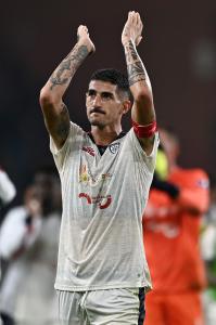 Mg Genova 07/10/2022 - campionato di calcio serie B / Genoa-Cagliari / foto Matteo Gribaudi/Image Sport
nella foto: Alessandro Deiola