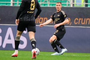 Palermo, Italy, 14 February 2026. Renzo Barbera Stadium, Palermo vs Virtus Entella, match valid for the 2025/2026 Serie B championship. In the photo: Ivan Marconi (Virtus Entella)