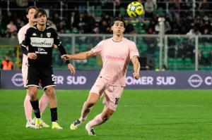 Palermo, Italy, 18 January 2026. Renzo Barbera Stadium, Palermo vs Spezia, match valid for the 2025/2026 Serie B championship. In the photo: Filippo Ranocchia (Palermo FC)