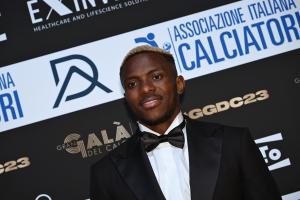 Db Milano 04/12/2022 - Gran Gala' del Calcio Aic 2023 / foto Daniele Buffa/Image Sport 
nella foto: Victor Osimhen