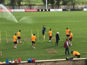 Prepartita Roma-Liverpool