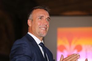 Conferimento cittadinanza di Firenze a Batistuta