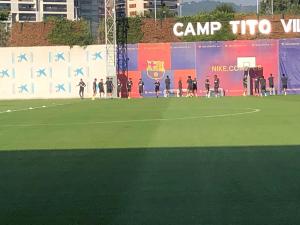 Prepartita Barcellona-Inter 