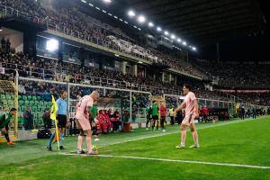 Palermo, Italy, 18 January 2026. Renzo Barbera Stadium, Palermo vs Spezia, match valid for the 2025/2026 Serie B championship. In the photo: Palermo vs Spezia