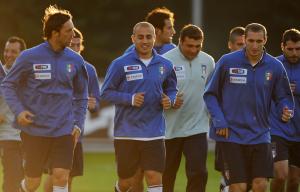 Allenamento Nazionale a Coverciano 