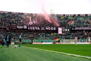 Palermo, Italy, 14 February 2026. Renzo Barbera Stadium, Palermo vs Virtus Entella, match valid for the 2025/2026 Serie B championship. In the photo: Palermo fans