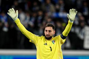 Mg Bergamo 26/03/2026 - spareggio qualificazioni Mondiali 2026 / Italia-Irlanda del Nord / foto Matteo Gribaudi/Image Sport
nella foto: Gianluigi Donnarumma