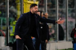 Palermo, Italy, 27 December 2025. Renzo Barbera Stadium, Palermo vs Padova, match valid for the 2025/2026 Serie B championship. In the photo: Matteo Andreoletti (Coach of Padua)