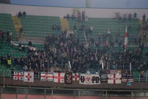 Palermo, Italy, 27 December 2025. Renzo Barbera Stadium, Palermo vs Padova, match valid for the 2025/2026 Serie B championship. In the photo: Padova fans