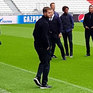 Prepartita Olympique Lyonnais-Juventus 