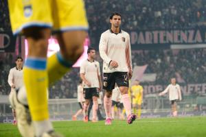 Palermo, Italy, 1 November 2025. Renzo Barbera Stadium, Palermo vs Pescara, match valid for the 2025/2026 Serie B championship. In the photo: Pietro Ceccaroni (Palermo FC)