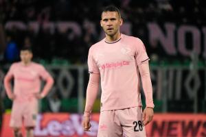 Palermo, Italia, 7 febbraio 2026. Stadio Renzo Barbera, Palermo vs Empoli, match valido per il campionato di Serie B 2025/2026. Nella foto: Alexis Blin (Palermo FC)