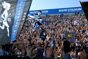 Sassuolo-Atalanta 0-2 
