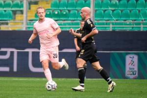 Palermo, Italy, 14 February 2026. Renzo Barbera Stadium, Palermo vs Virtus Entella, match valid for the 2025/2026 Serie B championship. In the photo: Joel Pohjanpalo (Palermo FC)
