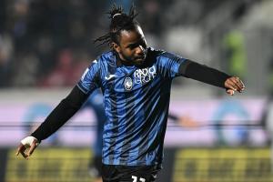 Db Bergamo 09/12/2023 - campionato di calcio serie A / Atalanta-Milan / foto Daniele Buffa/Image Sport nella foto: esultanza gol Ademola Lookman