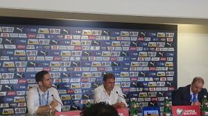 Conferenza stampa Elisha Levy ct dell'Israele
