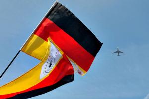 Festeggiamenti a Berlino per i Mondiali 