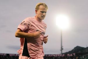 Palermo, Italy, 18 January 2026. Renzo Barbera Stadium, Palermo vs Spezia, match valid for the 2025/2026 Serie B championship. In the photo: Joel Pohjanpalo (Palermo FC)