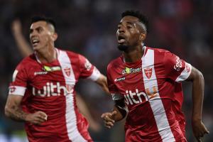 Pisa 29/05/2022 - finale Play Off serie B / Pisa-Monza / foto Image Sport
nella foto: esultanza gol Jose’ Machin