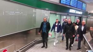 Arrivo a Milano di Deulofeu