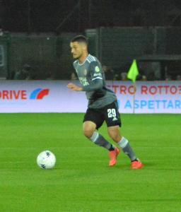 Alessandria, Serie B, 2021/2022, Alessandria-Vicenza 0-1, giocata allo stadio Giuseppe Moccagatta, nella foto: Simone Palombi