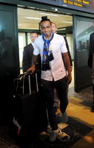 Arrivo a Milano di Alvaro Pereira