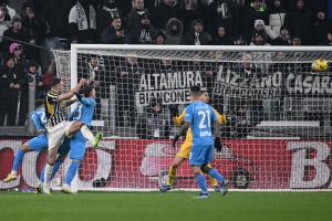 Mg Torino 08/12/2023 - campionato di calcio serie A / Juventus-Napoli / foto Matteo Gribaudi/Image Sport
nella foto: gol Federico Gatti