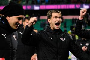 Palermo, Italia, 7 febbraio 2026. Stadio Renzo Barbera, Palermo vs Empoli, match valido per il campionato di Serie B 2025/2026. Nella foto: Jacopo Segre (Palermo FC)