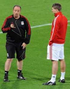 Allenamento  Liverpool allo stadio Artemio Franchi