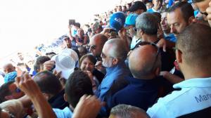 Napoli ADL tra i tifosi a Dimaro