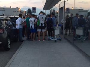 Arrivo a Torino di Douglas Costa