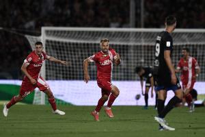 Pisa 29/05/2022 - finale Play Off serie B / Pisa-Monza / foto Image Sport
nella foto: esultanza gol Christian Gytkjaer