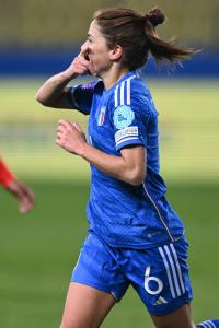 Db Parma 05/12/2023 - Nations League femminile / Italia-Svizzera / foto Daniele Buffa/Image Sport
nella foto: esultanza gol Manuela Giugliano