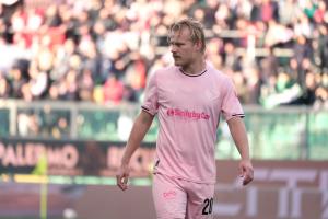 Palermo, Italy, 21 February 2026. Renzo Barbera Stadium, Palermo FC vs FC Sudtirol, match valid for the 2025/2026 Serie B championship. In the photo: Joel Pohjanpalo (Palermo FC)