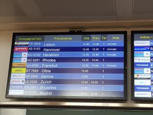 Arrivo di Han Li a Malpensa