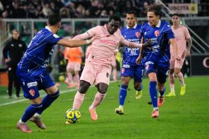 Palermo, Italy, 27 December 2025. Renzo Barbera Stadium, Palermo vs Padova, match valid for the 2025/2026 Serie B championship. In the photo: Claudio Gomes (Palermo FC)