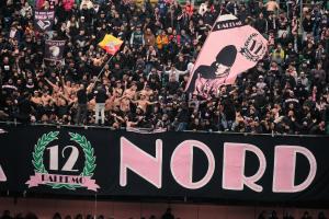 Palermo, Italy, 14 February 2026. Renzo Barbera Stadium, Palermo vs Virtus Entella, match valid for the 2025/2026 Serie B championship. In the photo: Palermo fans