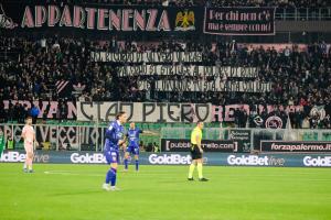 Palermo, Italy, 27 December 2025. Renzo Barbera Stadium, Palermo vs Padova, match valid for the 2025/2026 Serie B championship. In the photo: Palermo fans