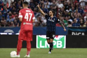 Pisa 29/05/2022 - finale Play Off serie B / Pisa-Monza / foto Image Sport
nella foto: esultanza gol Ernesto Torregrossa