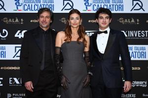 Db Milano 04/12/2022 - Gran Gala' del Calcio Aic 2023 / foto Daniele Buffa/Image Sport 
nella foto: Demetrio Albertini-Uriana Capone