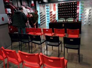 Evento Milan Store con Menez e Mexes