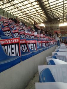 Contestazione tifosi Milan