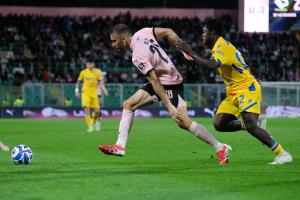Palermo, Serie B 2024/2025, Palermo-Frosinone 2-0, Stadio Renzo Barbera /foto Federico Serra/, nella foto: Alexis Blin