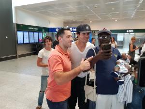 Arrivo Kakà a Malpensa